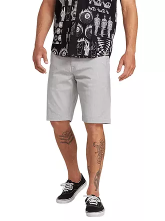 VOLCOM | Herren Bermuda Frickin Modern Stretch 21" | hellgrau
